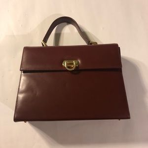 Cole Haan Brown Leather Hand Bag